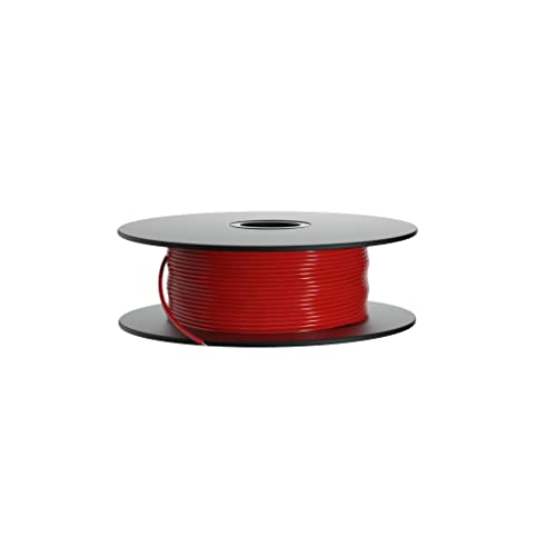 24 Gauge PVC Solid Electric Wire Red 250 ft Hookup Wire
