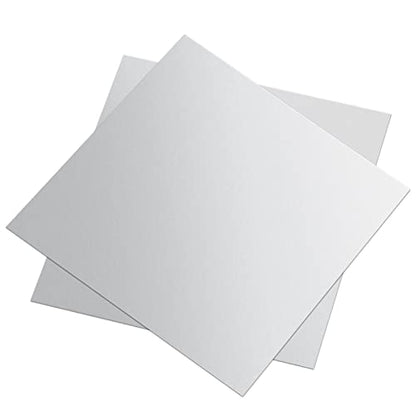 2 Pieces 6061 T651 Aluminum Sheet Metal 6 x 6 x 1