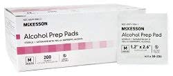 Alcohol Prep Pads (200 Count)