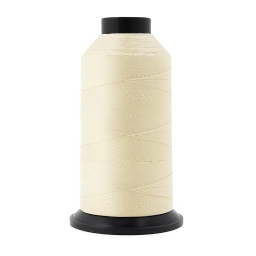 Size 69 210D T70 Ivory Bonded Nylon Thread (4500 Foot)
