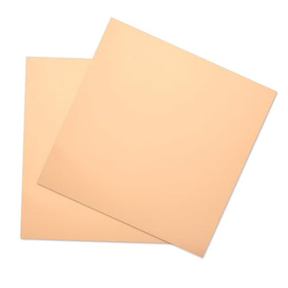 2PCS Pure Copper Sheet 12”x 12”x 0.02”