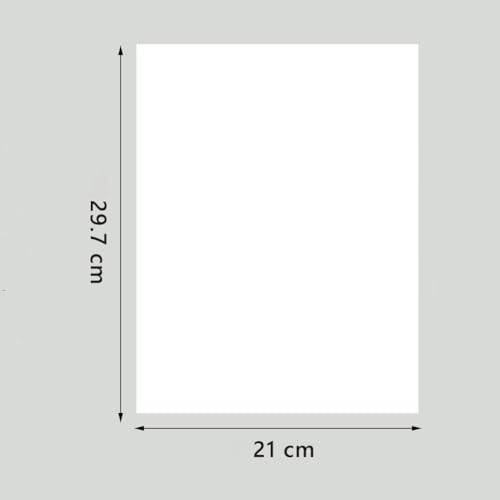A4 Origami Paper White 100 Sheets (100 Count)