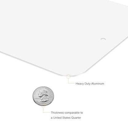 Blank Aluminum Signs 10 (10 Count)