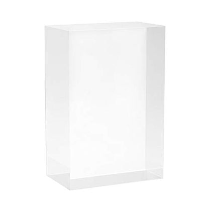 Clear Solid Acrylic Block