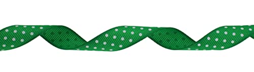 Polka Dot Grosgrain Ribbon 25 Yard Each Roll 100% Polyester