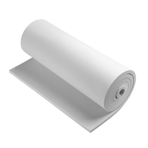 12mm EVA Foam Sheets Roll 16x59in White for Cosplay DIY 90kg