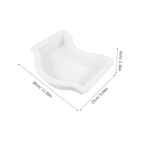 Concrete Stepping Stone Mold Garden Paver Molds for Diy Pathway Cement Paving Kit Brick for Outdoor