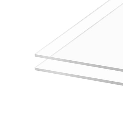Clear Cast Acrylic Sheet 18" x 24" x 1 (2 Count)