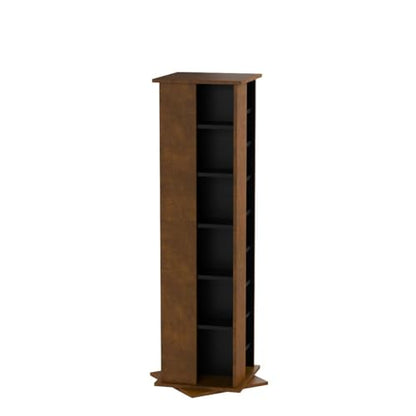 Revolving Media Tower 600 Walnut