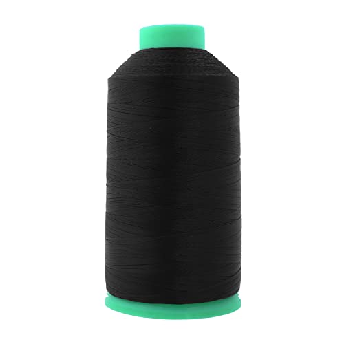 Size 46 210D T45 Black Bonded Nylon Thread