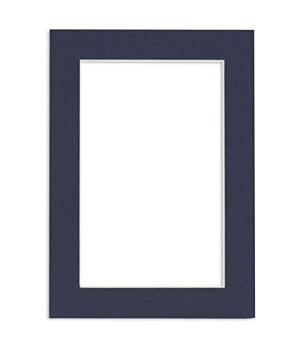 Pack of Ten Acid Free 8.5x11 Mats Bevel Cut for 7x9 Photos (10 Count)