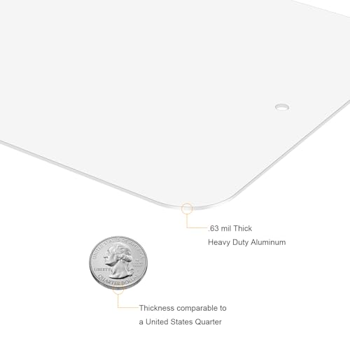 Blank Aluminum Signs 2 (2 Count)