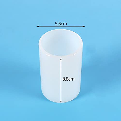 2 Pack Cylinder & Round Candle Molds