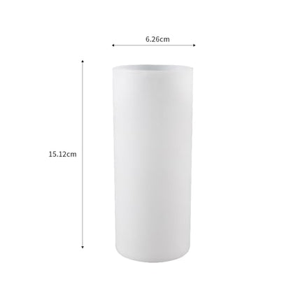 2 Pack Cylinder Mold 6 Inch Cylinder Candle Pillar
