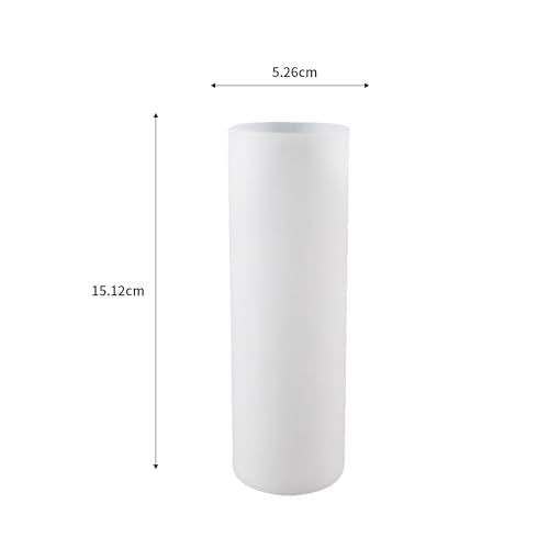 2 Pack Cylinder Mold 6 Inch Cylinder Candle Pillar