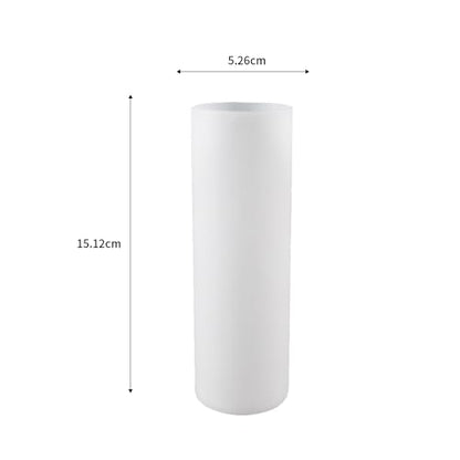 2 Pack Cylinder Mold 6 Inch Cylinder Candle Pillar