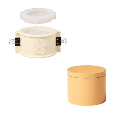 Simple Style Candle Vessels Silicone Mold