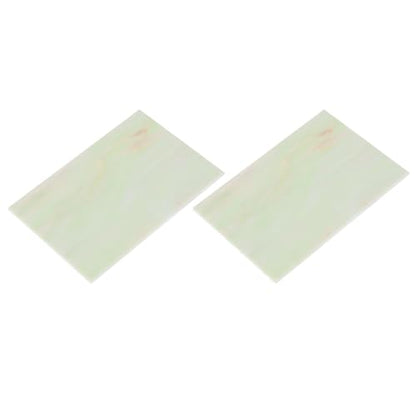 2 Pcs Stained Glass Sheet Mosaic Tile 7.9 Inch x 5.9 Inch Rose Red Stained Glass Sheets for Crafts DIY Art Project