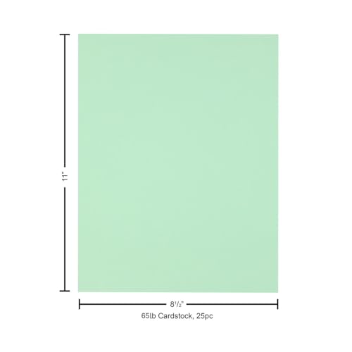 PA Paper Accents Stash Builder Cardstock 8.5" x 11" Tranquil