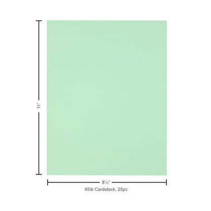PA Paper Accents Stash Builder Cardstock 8.5" x 11" Tranquil