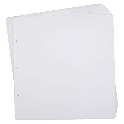 10 Sheets Double Sided Scrapbooking Refill Pages (10 Count)