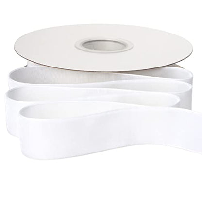 Polyester White Velvet Ribbon