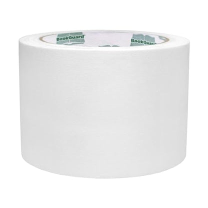 3 Inch White Book Repair Cloth Tape 15 Yard Roll
