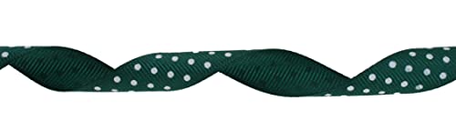 Polka Dot Grosgrain Ribbon 25 Yard Each Roll 100% Polyester