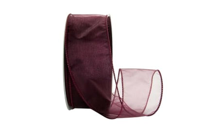 Sheer Organza Wired Ribbon (150 Foot)
