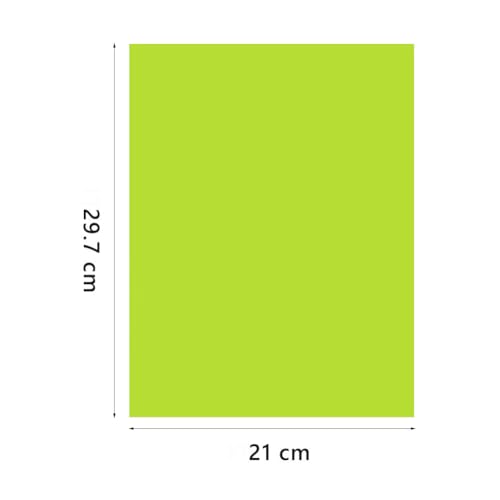 A4 Origami Paper Yellow Green 100 Sheets (100 Count)