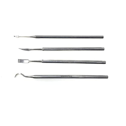 4 Pc Stainless Steel Spatula Wax & Clay Sculpting Tool Set (4 Count)