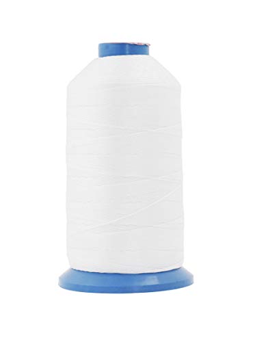 Size 207 630D T210 White Bonded Nylon Thread (3750 Foot)
