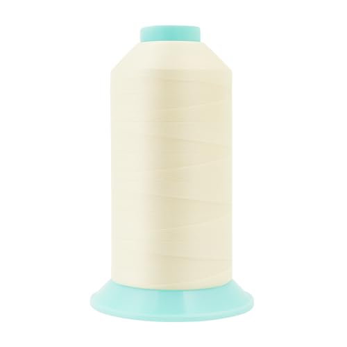 Size 207 630D T210 Ivory Bonded Nylon Thread (2400 Foot)