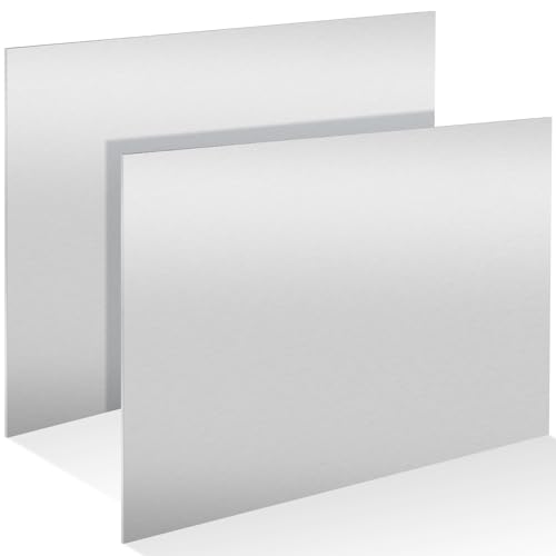 2 Pack 5052 Aluminum Sheet Metal 8" x 10" Aluminum Plate 1 (2 Count)