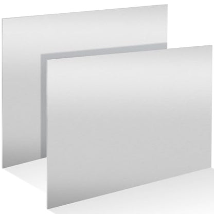 2 Pack 5052 Aluminum Sheet Metal 8" x 10" Aluminum Plate 1 (2 Count)