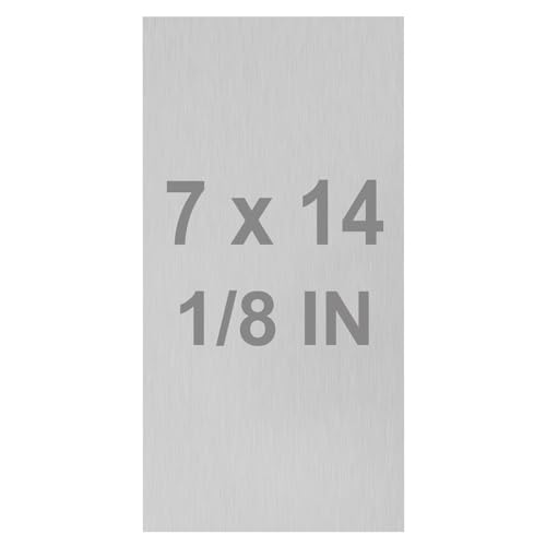 6061 T651 Aluminum Sheet Metal 7 x 14 x 1