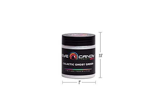 Premium Mica Powder Pigment “Galactic Ghost Green”