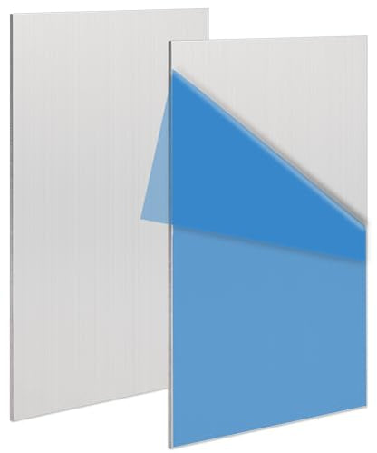 2 Pack 5052 H32 Aluminum Sheet Metal 8” x 4”x 1