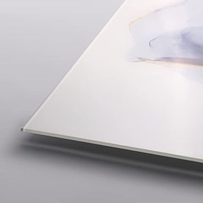 Frameless Free Floating Tempered Glass Panel Graphic Wall Art Ready to Hang