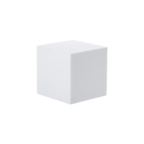 4 Pack Craft Foam Blocks 6x6x6in Polystyrene Brick for Arts School