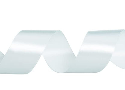 1 1 2 Inch Light Blue Solid Satin Ribbon for Gift Wrapping