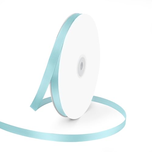 3 8" x 100 Yards Baby Blue Satin Ribbon Crafts Gift Wrapping