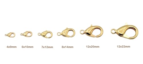 Gold Filled Alternative Findings 18K Lobster Clasps (25 Count)