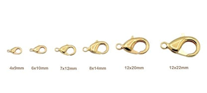 Gold Filled Alternative Findings 18K Lobster Clasps (25 Count)