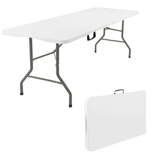5 Feet Portable Folding Table White