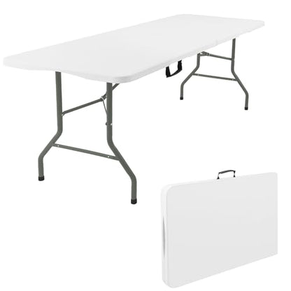 5 Feet Portable Folding Table White
