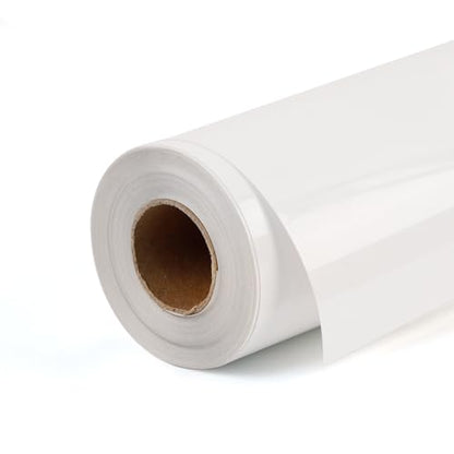 RENLITONG Glossy White HTV Heat Transfer Vinyl Rolls
