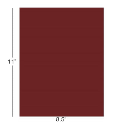Stash Builder Cardstock 8.5" x 11" Rhubard