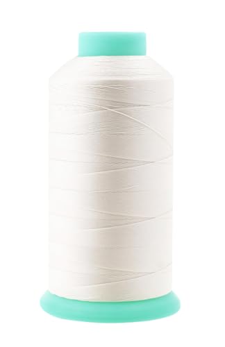 Size 69 210D T70 White Off White Bonded Nylon Thread 6000YDs (18000 Foot)