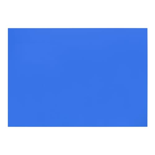 4Pcs A4 Gel Light Lighting Filter Overlay Transparent Color Correction Plastic Vinyl PVC Sheets Photography Television Dark Blue (4 Count)